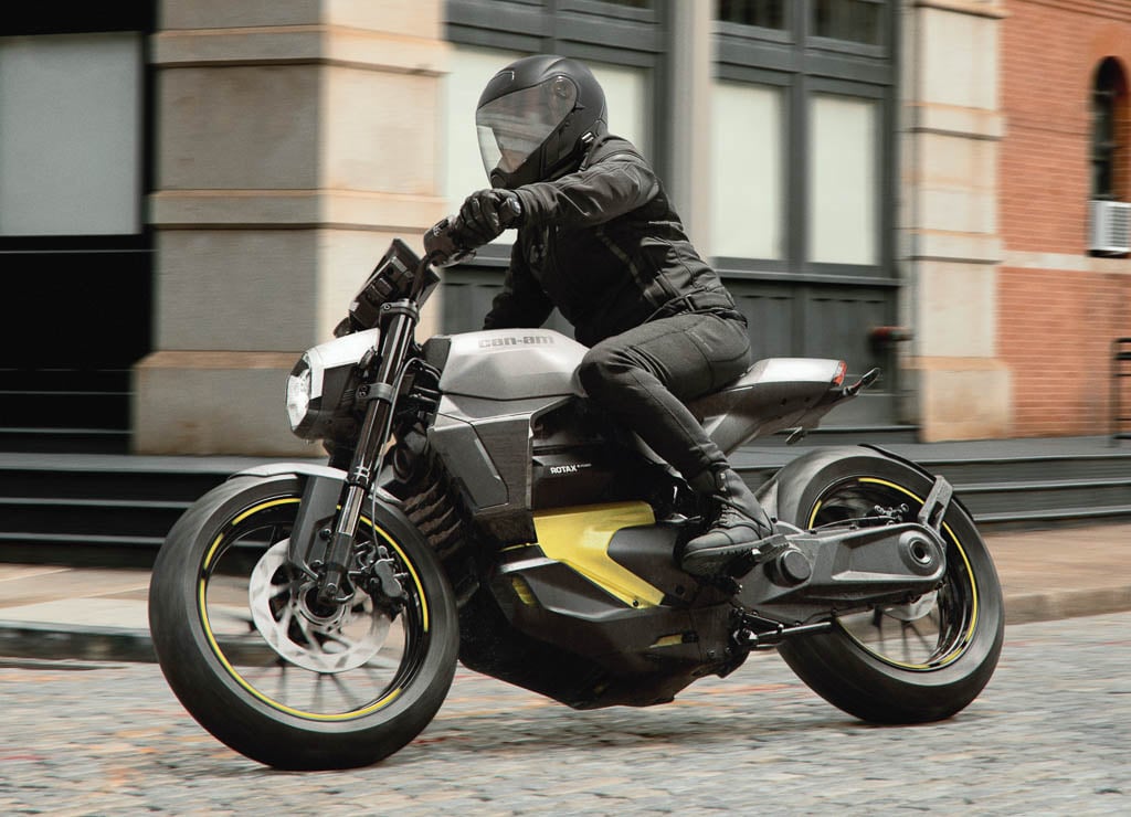 Can-am electric motorcycle