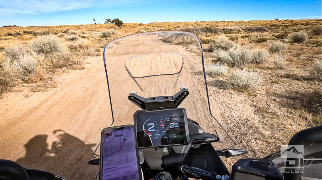 Finding hidden motocross tracks in the desert