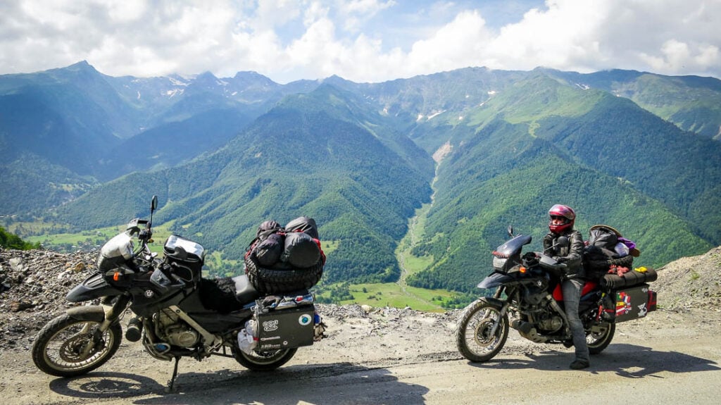 Honda NX250 World Travel Adventure Motorcycle