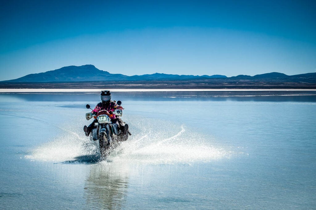 Honda NX250 World Travel Adventure Motorcycle