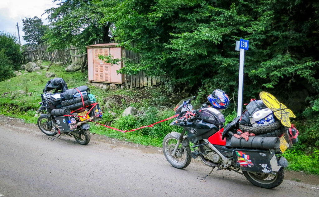 Honda NX250 World Travel Adventure Motorcycle