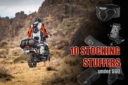 Holiday stocking stuffers for adventure touring.